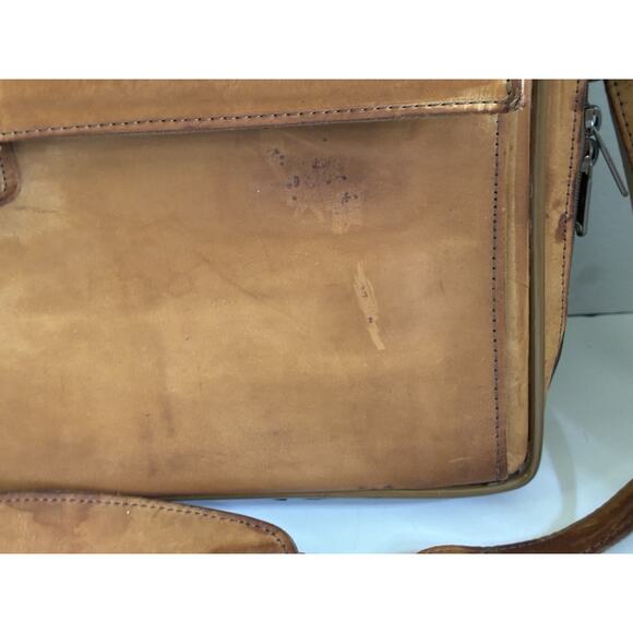 Vintage Hartmann Tan Leather Garment Bag (Rare) - Picture 3 of 16